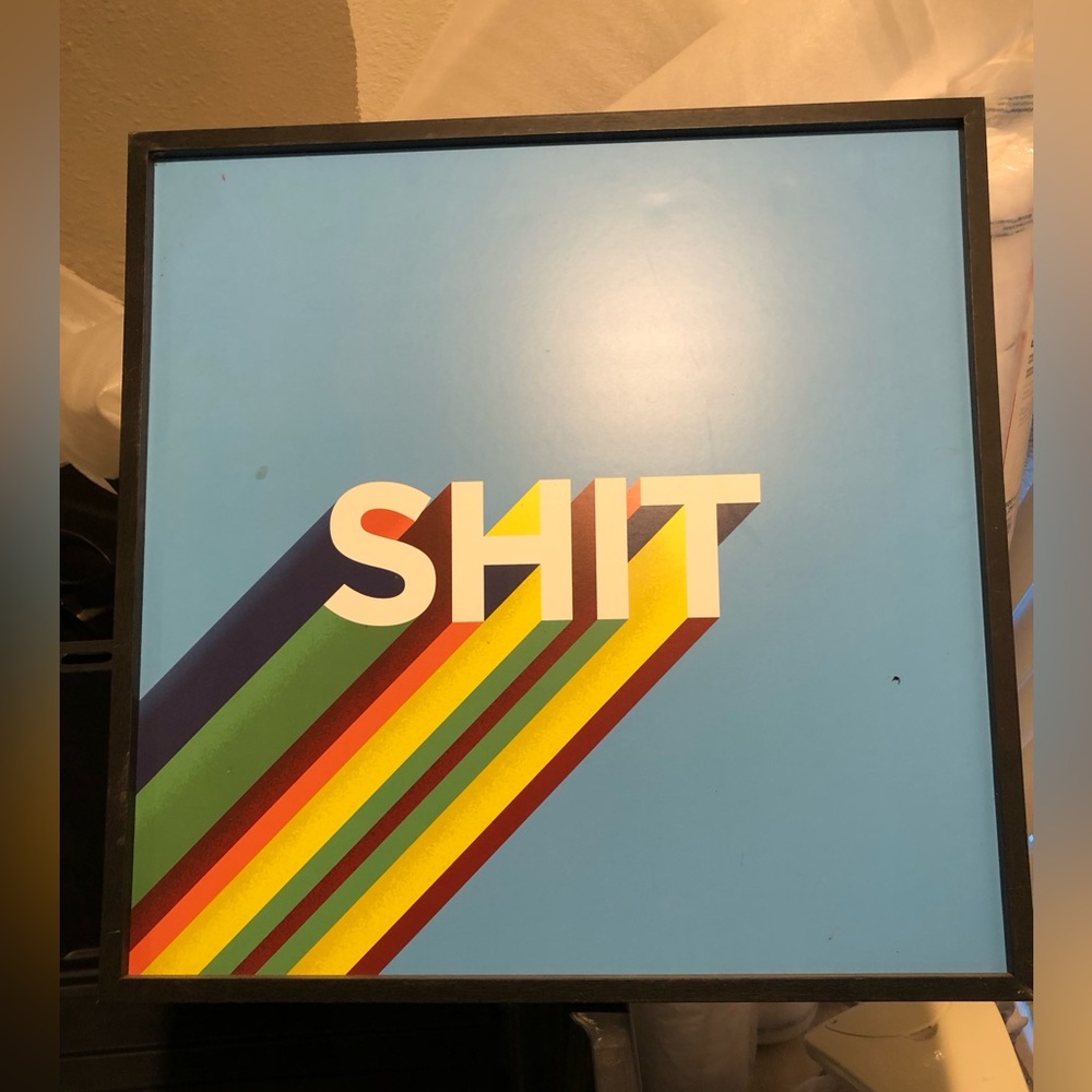 Funny framed canvas